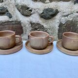 Stoneware coffee/tea set