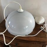 Plafonnier en verre  70’s