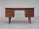 1960s, Danish teak wood desk, drawers.