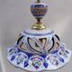 Vintage hand-painted earthenware suspension