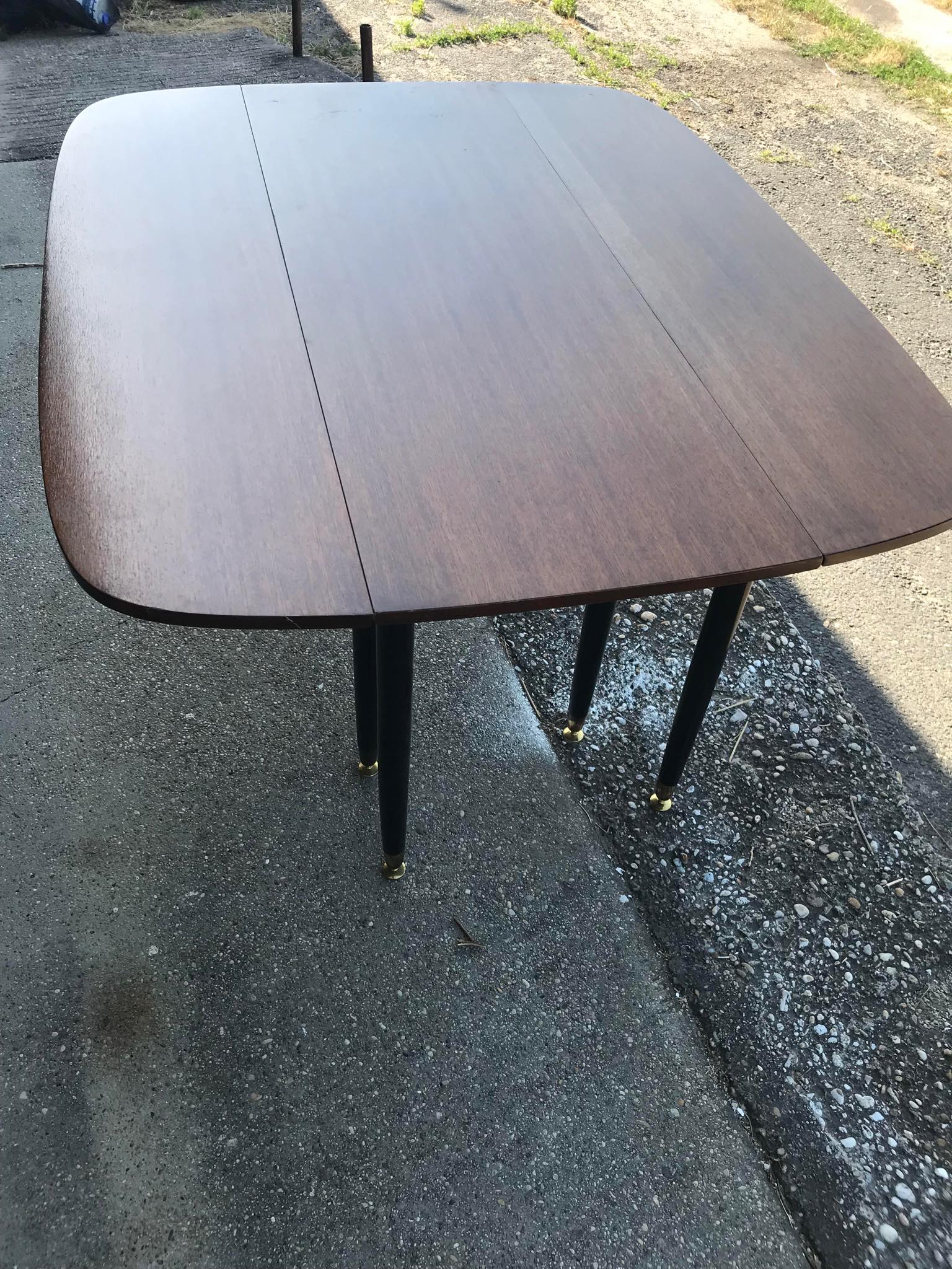 Mid-Century Drop Leaf Table with Butterfly Dining Chairs by E. Gomme for G-Plan, Set of 7