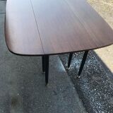 Mid-Century Drop Leaf Table with Butterfly Dining Chairs by E. Gomme for G-Plan, Set of 7