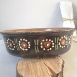 Ancient Soufflenheim pottery dish