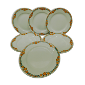 6 flat plates Saint-Amand Céranord - Cotentin