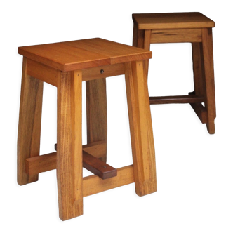 Pair of architect stools France 1960
