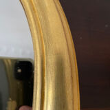 Miroir bois doré 1950 Hollywood Regency