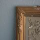 Louis XVI style in Golden stucco trumeau
