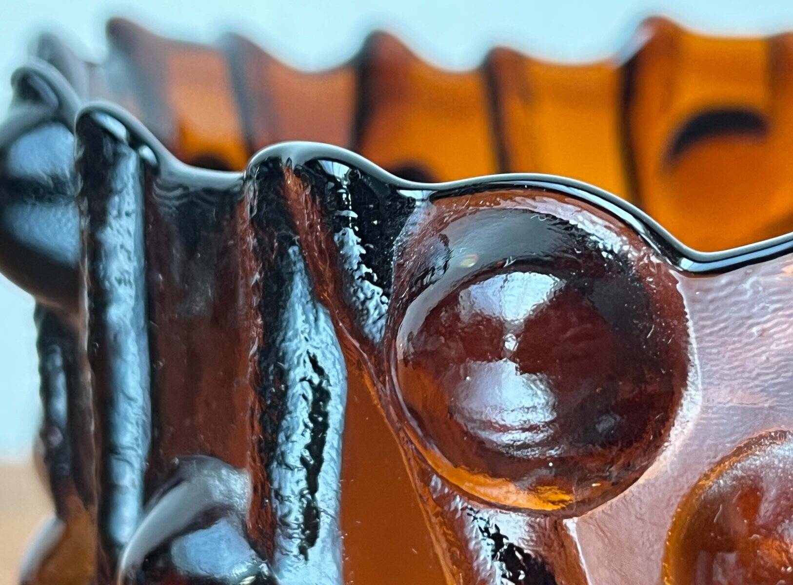 Mid-Century Modern Art Glass Tree Bowl by Kai Blomqvist for Kumela, Finland, 1960s