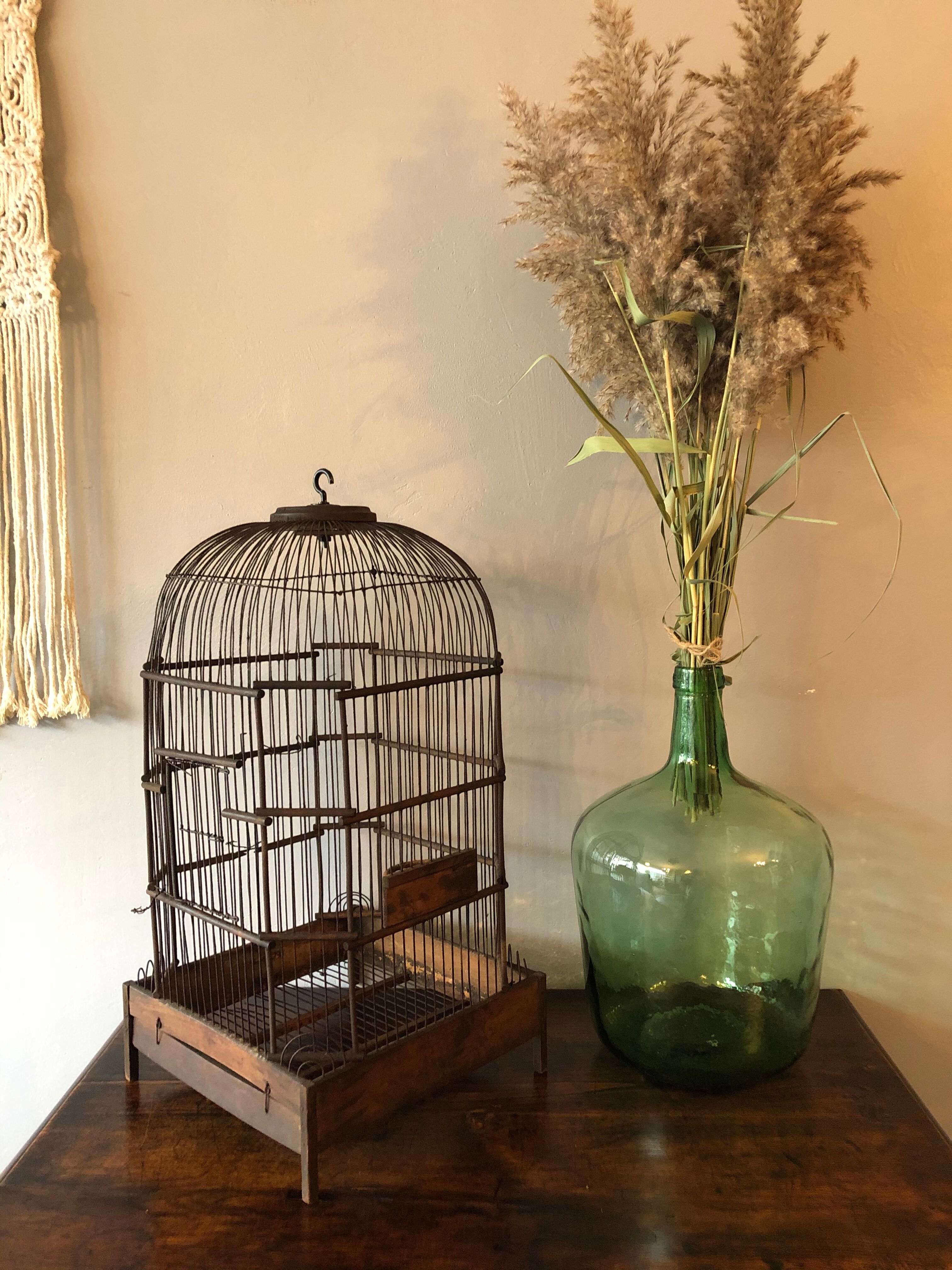 Ancient bird cage