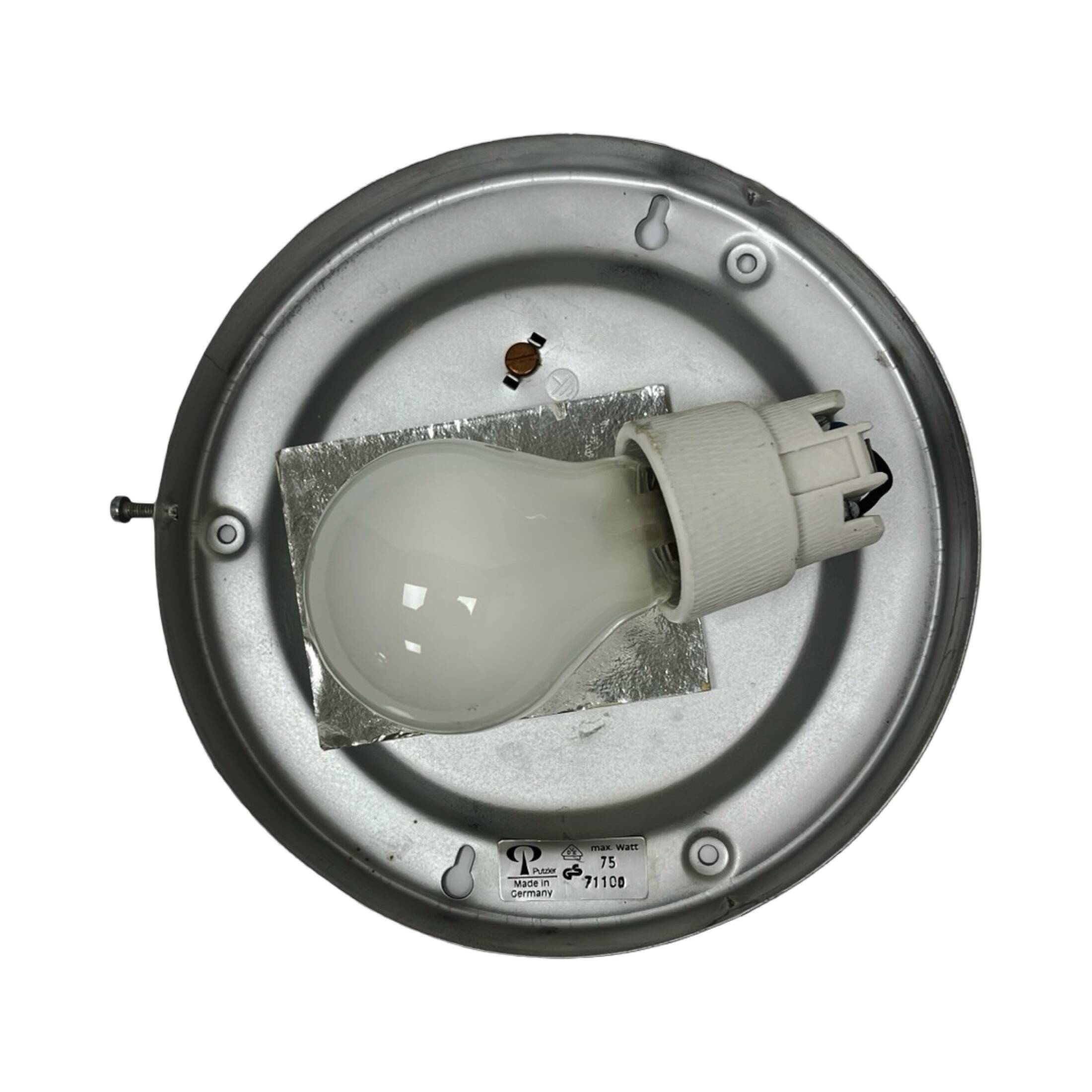 Sirius ceiling lamp designed by H. Tynell, Glashütte Limburg, Germany 1970