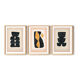 Peinture sur papier ancien • M700 • signé eawy