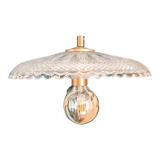 Glass lampshade suspension