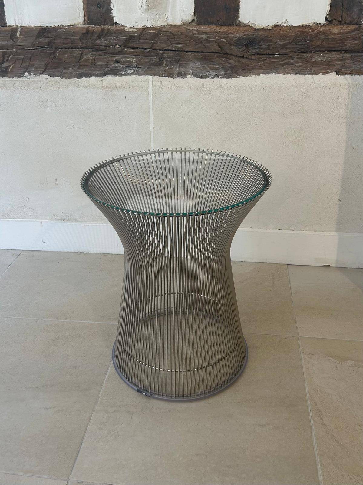 Knoll Warren Platner Side Table by Warren Platner