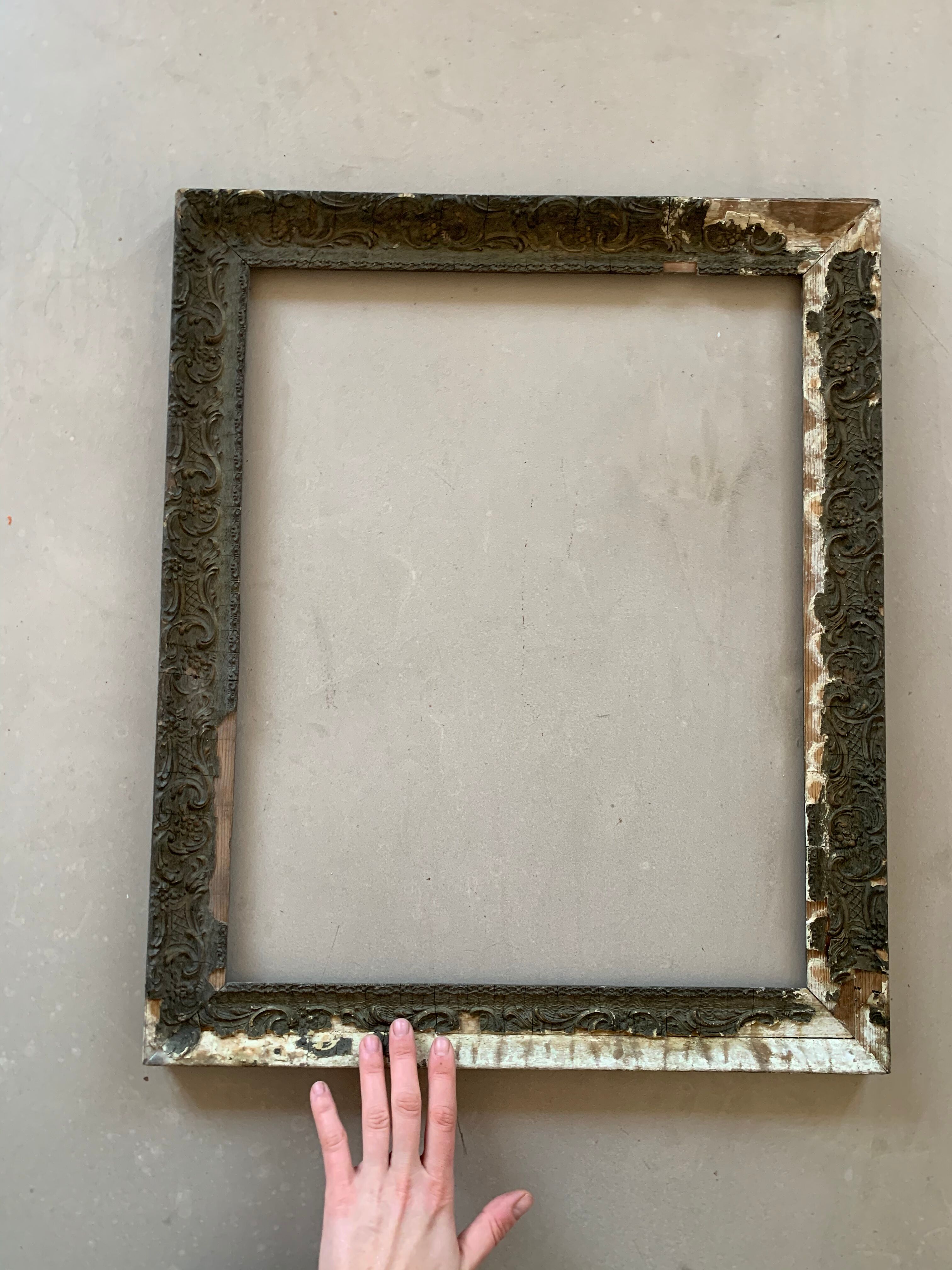 Old gold frame 48x58 cm