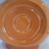 Orange ceramic lamp, 60's – Germany