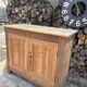 Renovated wooden sideboard