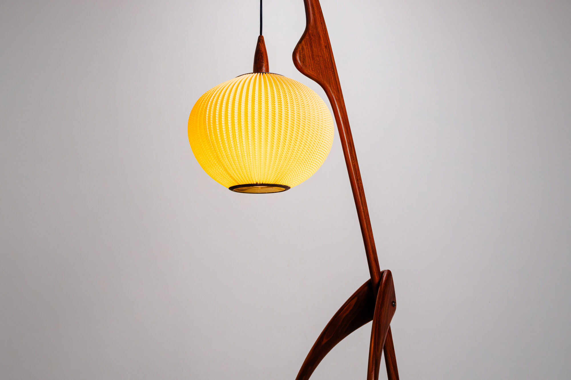 Floor lamp Praying Mantis by Rispal, France, 1950s