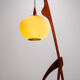Floor lamp Praying Mantis by Rispal, France, 1950s