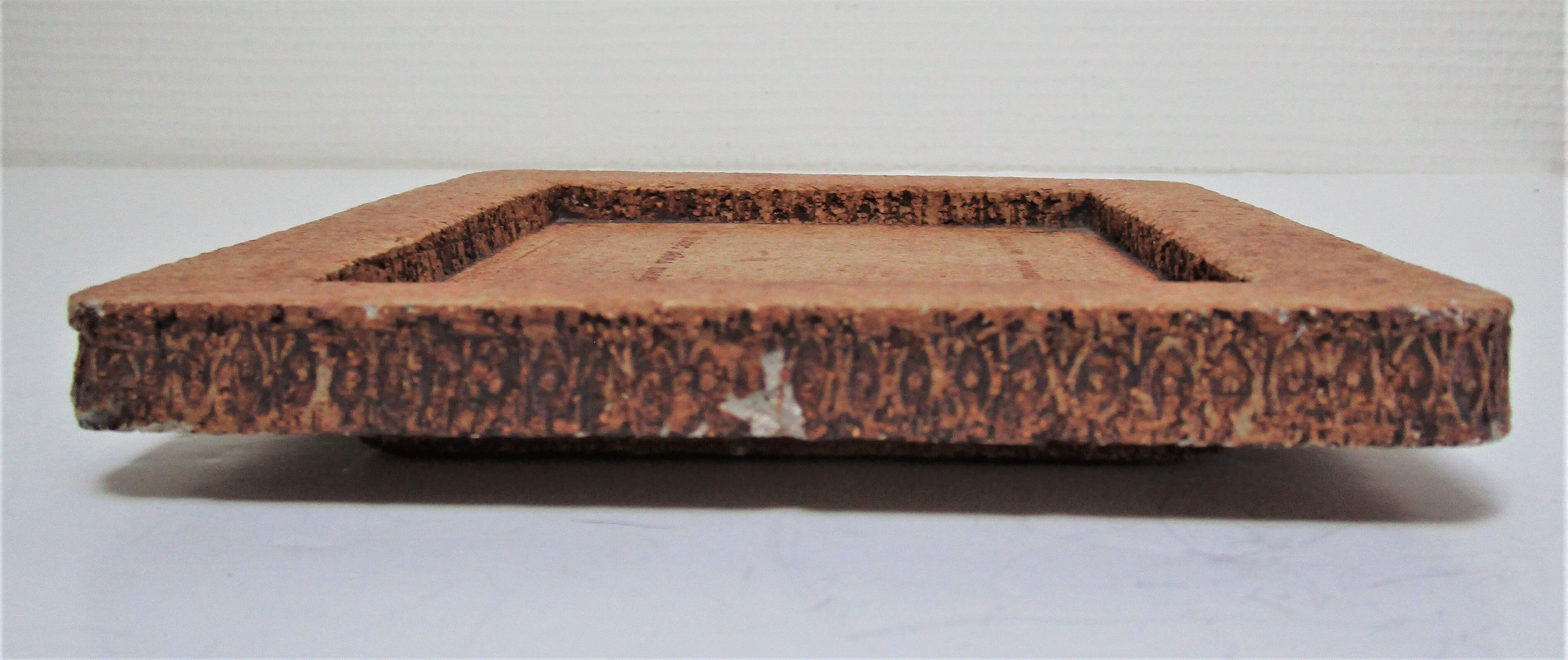 empty pocket sandstone Roger Capron 70s