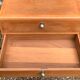 Commode vintage bois brut massif 1950