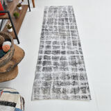 Short vintage runner rug 70x234cm