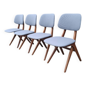 4 chaises Louis van teeffelen