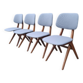 4 chaises Louis Van Teeffelen Siccor