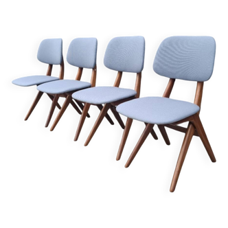 4 chaises louis van teeffelen siccor