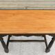 Table bureau vintage patinée