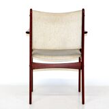 Fauteuil en palissandre, Johannes Andersen, Uldum Møbelfabrik, Danemark, 1960