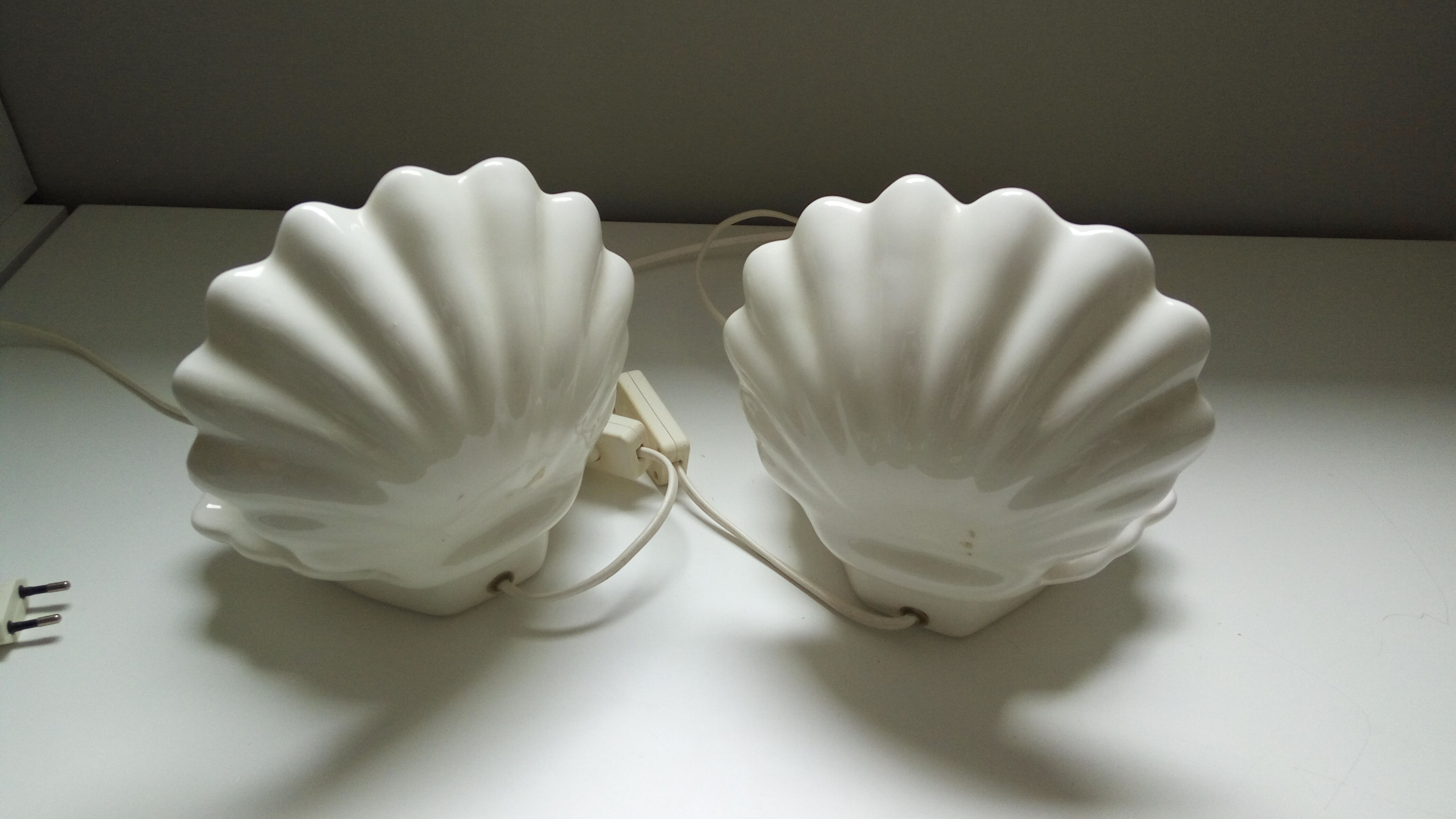 Duo lamp shell vintage