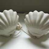 Duo lamp shell vintage