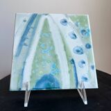 Gilliot ceramic tiles with abstract eye pattern, Belgium 1960