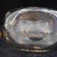 Daum Nancy, thistle carafe, engraved, gilded, crystal, very good condition.