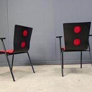 Vintage Occhio chairs by Roel Vandebeek for Drisag, 2000s - set of 6
