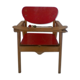 chair pierced child, vintage.