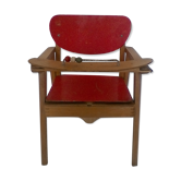 chair pierced child, vintage.