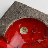 Mid-Century Ceramic Ashtray by Jan van Erp, The Netherlands 1970s