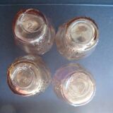 Art Deco vase in pink glass / 4