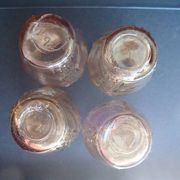 Art Deco vase in pink glass / 4