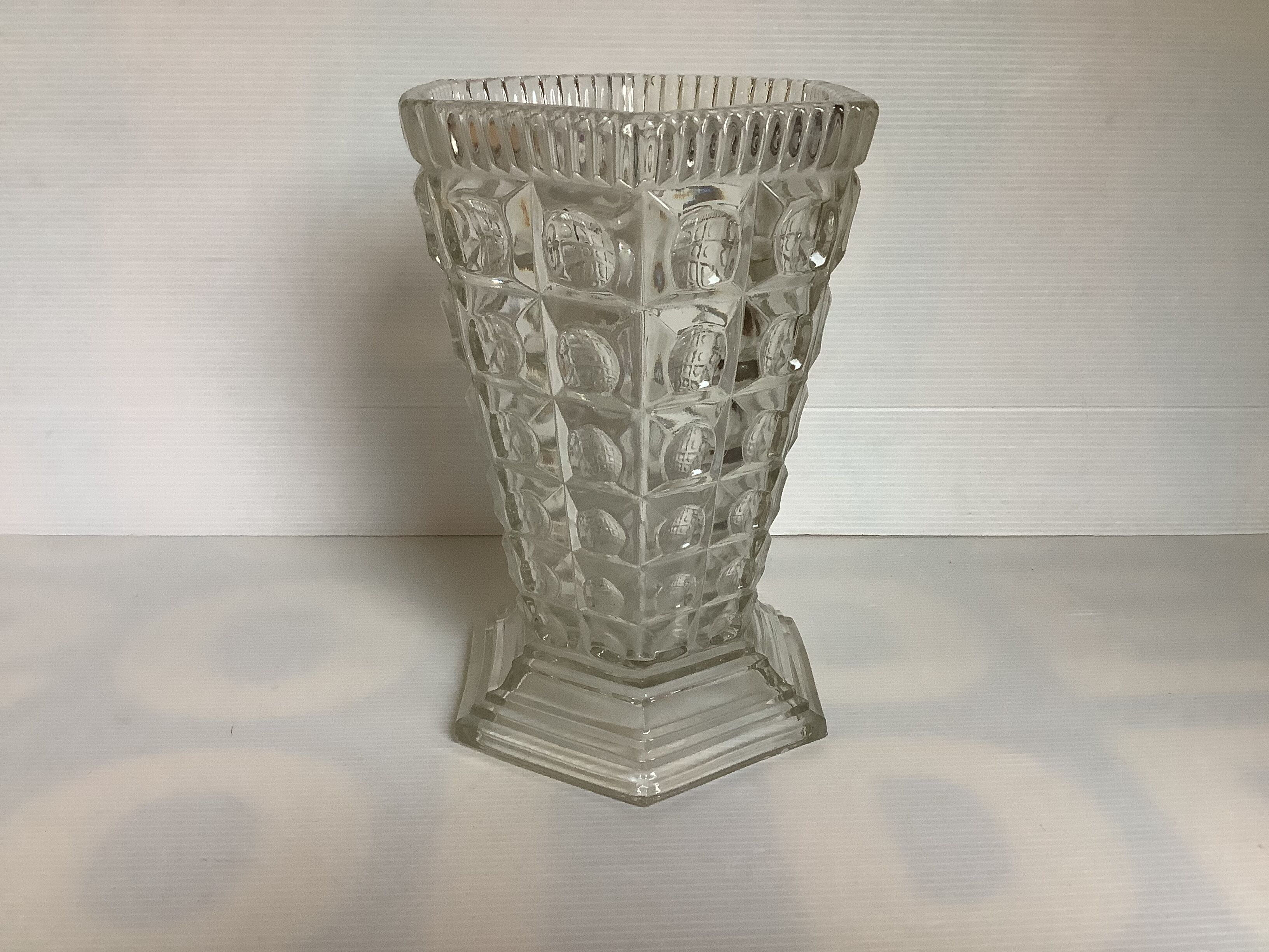 Vase bubble ronds forme hexagone