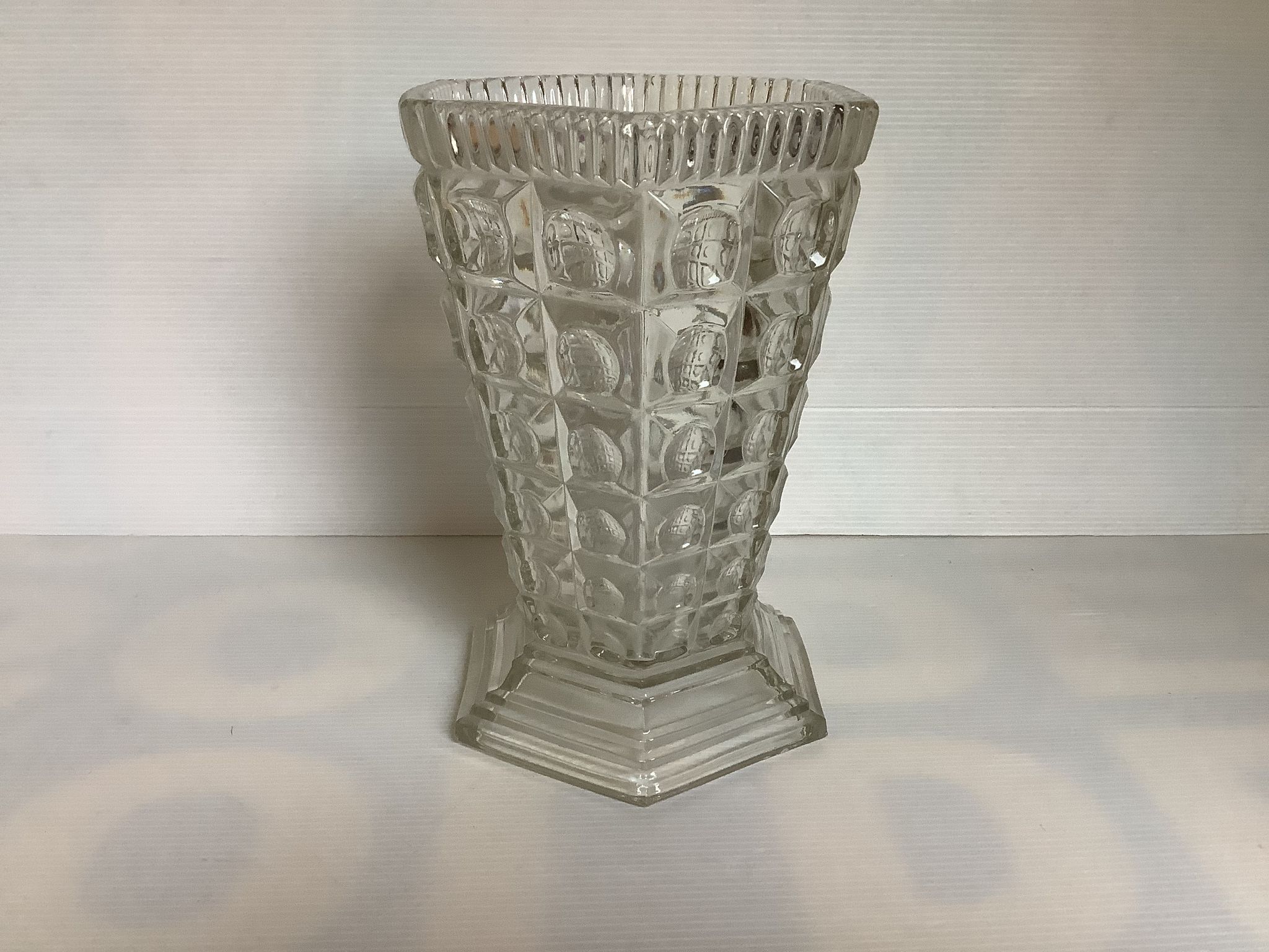 Vase bubble ronds forme hexagone
