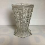 Round hexagon bubble vase