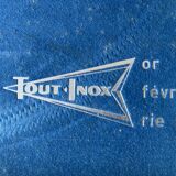 Oval stainless steel dish