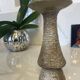 Vallauris candlestick signed 21.5 cm – 1970s brutalist ceramic