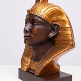 Large Ceramic Toetanchamon Table lamps 1970s