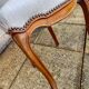 Louis Philippe chair restored beige