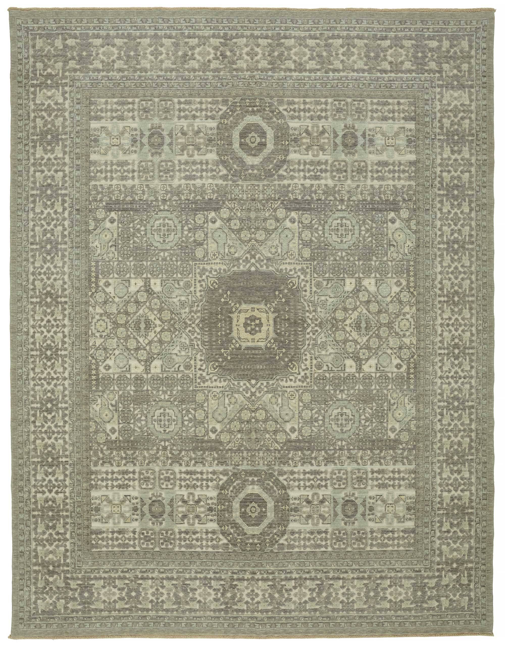 Turkish Handcrafted Loom Oushak Rug 293 cm x 374 cm