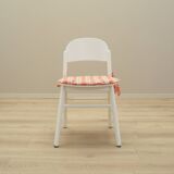 Set of four beech chairs, Italian design, 1970s, production: Italy