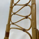 Chaise vintage en rotin Rohe Noordwolde